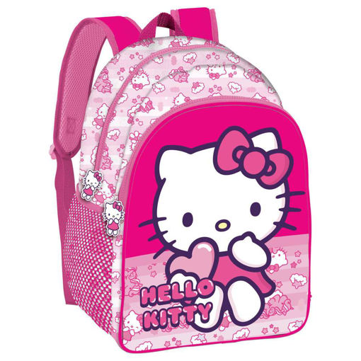 Picture of HELLO KITTY 2 ZIP LARGE BACKPACK